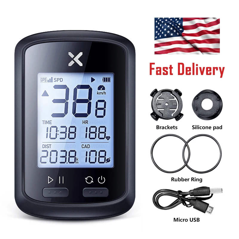 XOSS G plus G bike GPS Bicycle Computer Wireless Speedometer IPX7 Waterproof cycling GPS Cycling Odometer Bicycle speedometer