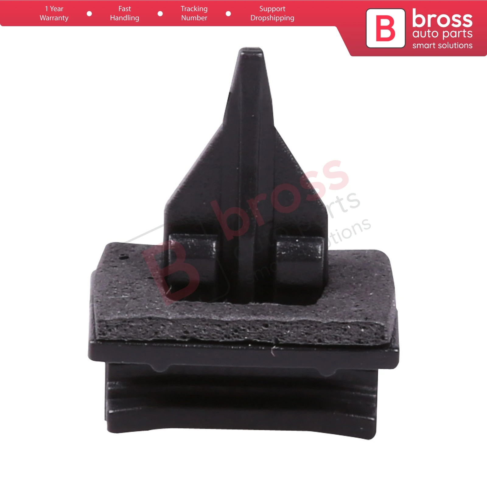 

Bross Auto Parts BCF492 10 Pieces Window Side Trim Clips for Ford: 4069906