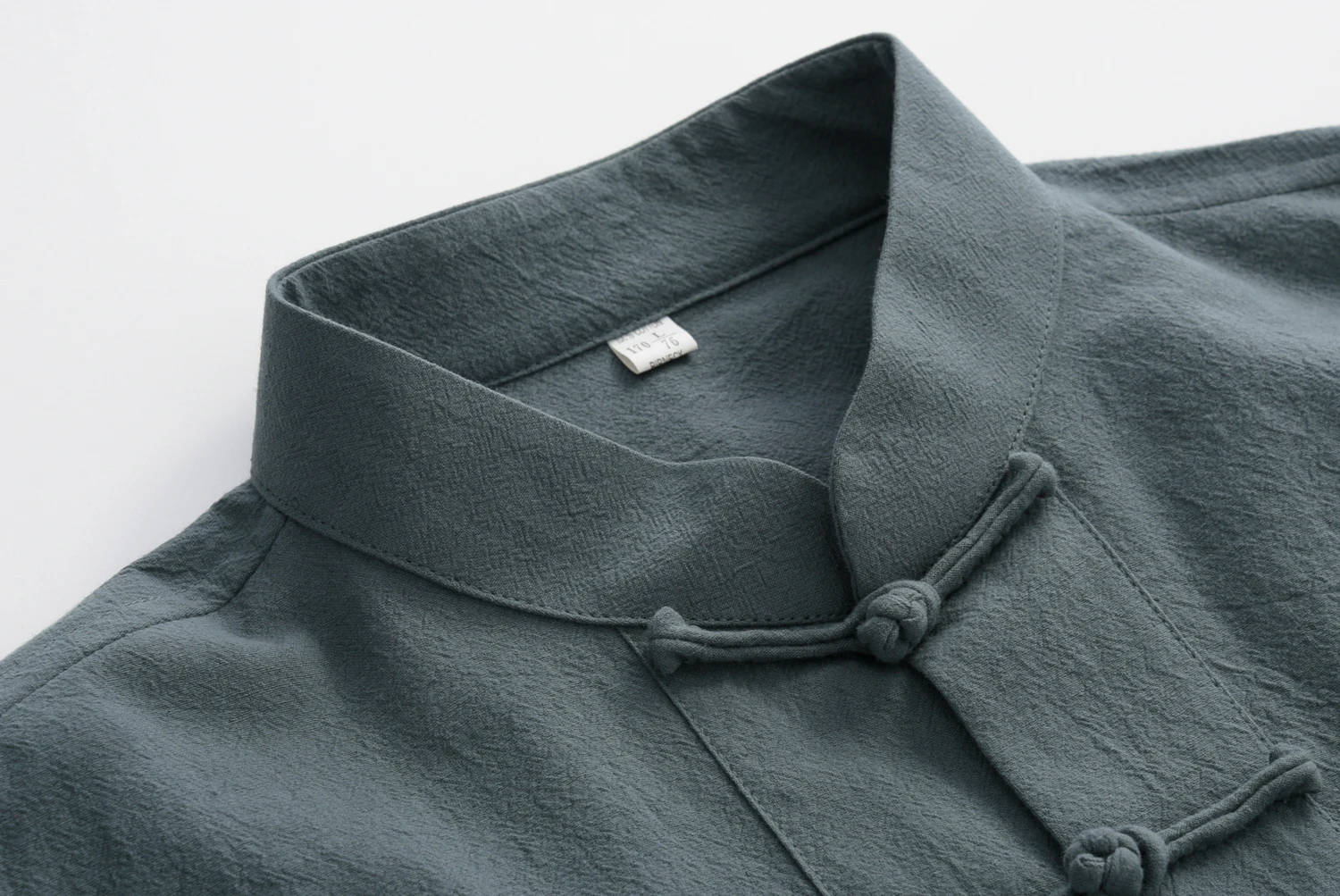 mens cotton comfy loose long sleeve button up kung fu shirt pockets chinese martial arts traditional tang suit tai chi clothing