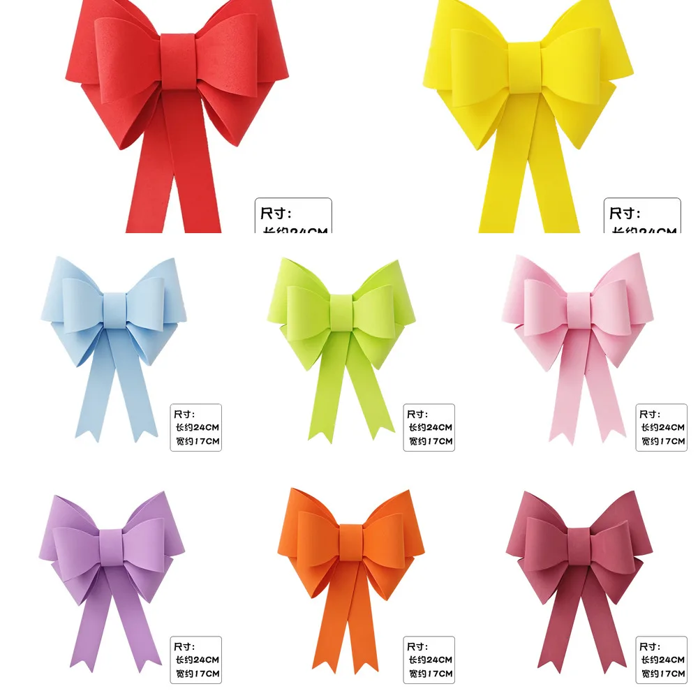 10 قطع من أقواس الرغوة لمستلزمات حفلات الزفاف وحفلات أعياد الميلاد وحفلات التغليف وحقيبة ديكور المكافآت ذاتية الصنع #2