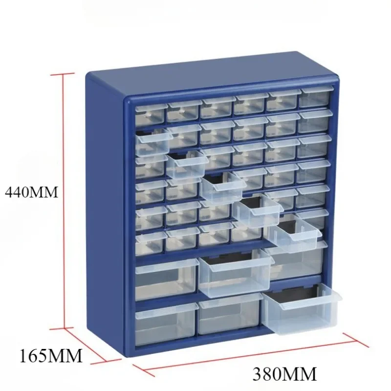 Plastic Drawer Type Parts Storage Box Building Blocks Screw Combined Type Tools Packaging Box Multifunction Organizer Case