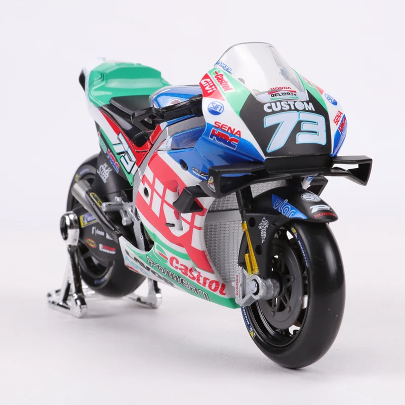 Maisto 1:18 2021 Racing LCR Honda  Motorcycle Car Simulation Alloy Car Model