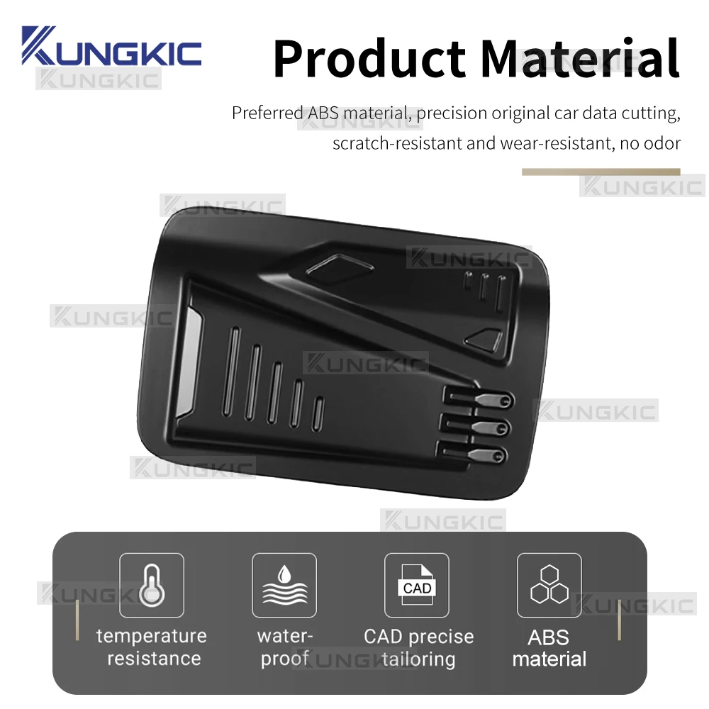 Car Fuel Tank Cap Cover Sticker For Suzuki Jimny 5-Doors Nomade 2023 2024 2025 LHD RHD ABS Matte Black Decor Accessories view 4