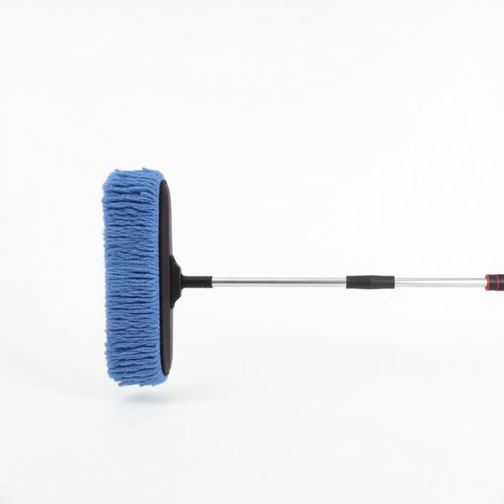 Car Duster Extendable Microfiber Wash Mop Brush Tool For Vehicle Exterior Dust Removal Safe Paint Surface Care
