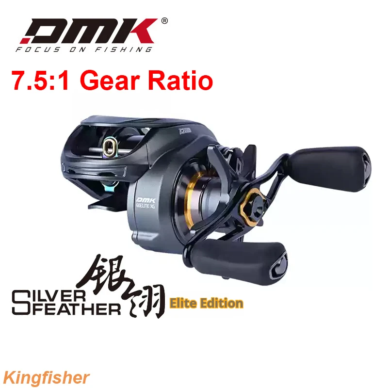 dmk altama fishing reel D.M.K. Mega Catch Spinning Redesigned from the ground up DMK Cheetah Air 7.6:1 DC