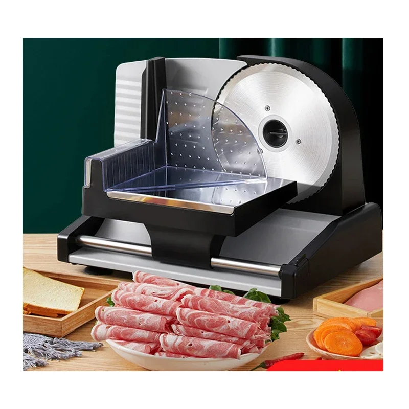 Electric Slicer Meat Cutter Fruit Beef Vegetable toast slicer mutton roll meat commercial manual bone cutter