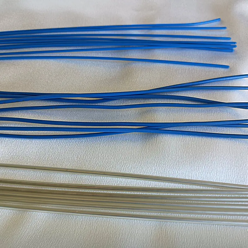 1pcs M S L 2.2mm 3.0mm 3.5mm Tracheal intubation guide wire wrapped wire aluminum rod tube intubation health online wholesale