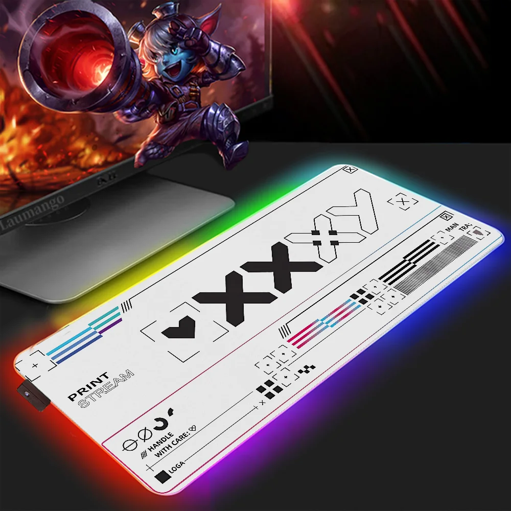 Mouse Mats Cs Go Keyboard Desk Accessories Mousepad Gamer Pc Cabinet Pad Mat Gaming Xxl Anime Carpet Rgb Large Computer Speed