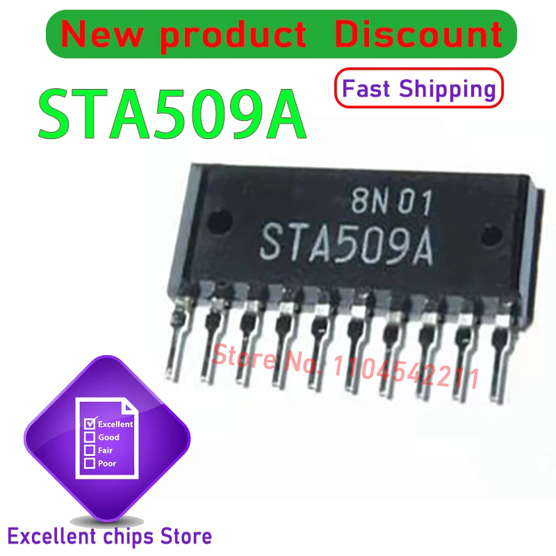 

(10-20 шт.) 100% новый STA509A ZIP10 A33 привод холостого хода, автомобильная микросхема компьютерной платы