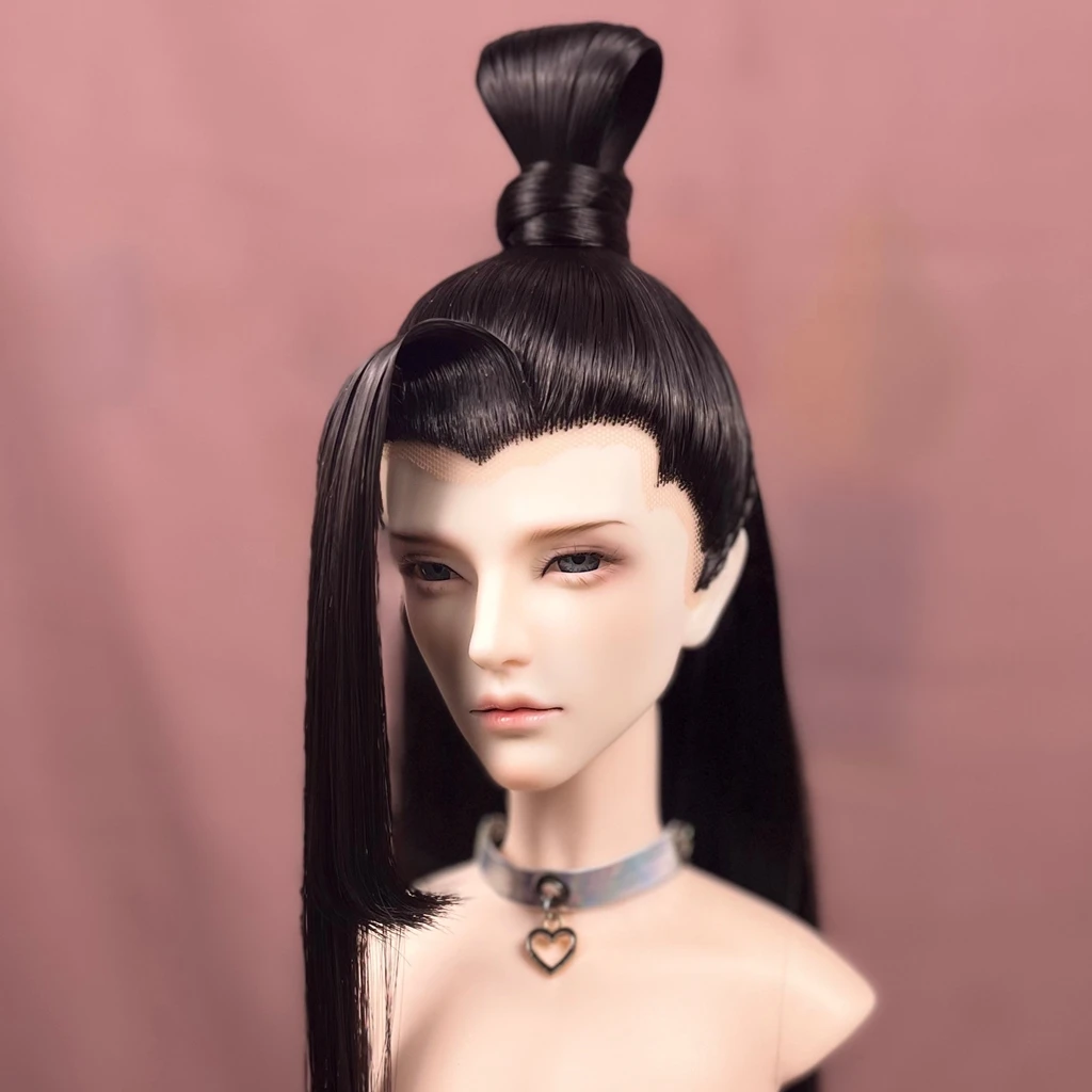 

1/3 масштаб древний костюм BJD парик куклы аксессуары Hanfu античный стиль волосы ретро самурайские парики для BJD/SD SD13 SSDF дядя C1812