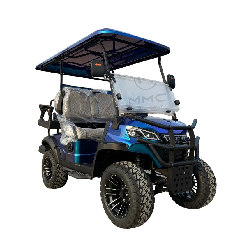 Popular MD Model Mini Lithium Battery Golf Buggy Lifted 6 Seater Golf Carts 14 inch off road Tire Gasoline Golf Cart