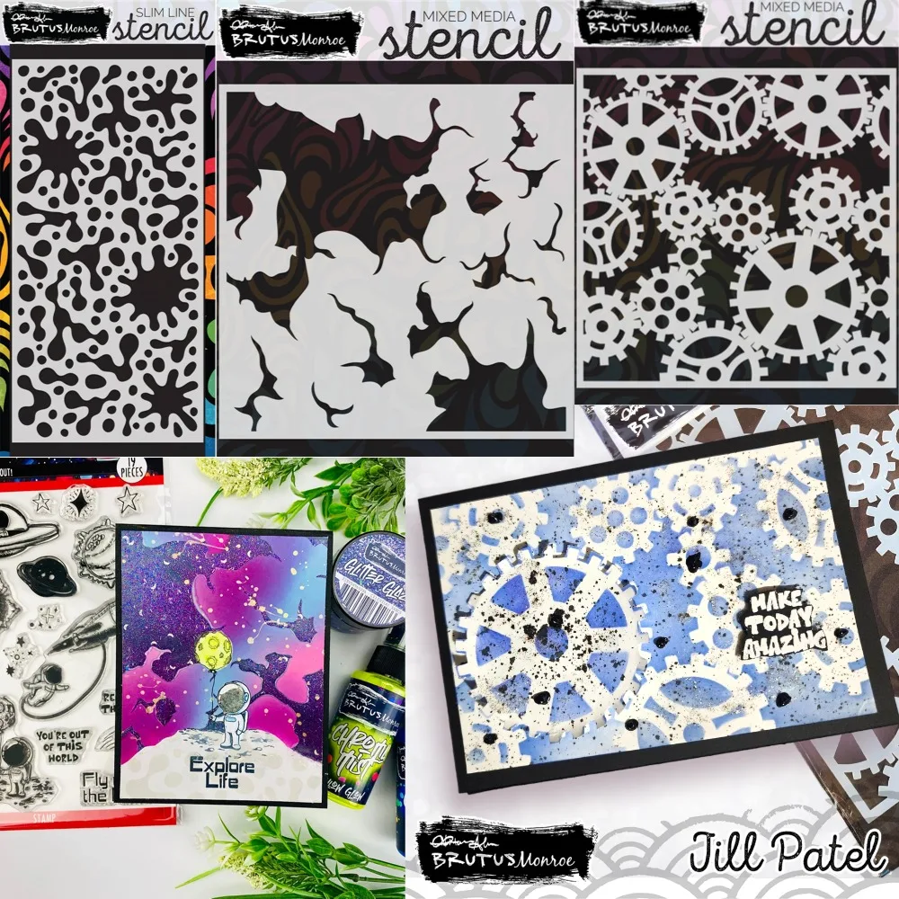 2025 Butterfly and Musical Note Bone Stencil Scrapbook Diary Decoration Stencil Embossing Template DIY Greeting Card Handmade