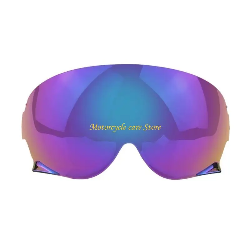 

U75F Unisex Windshield Motorcycle Face Helmet Lens Visor for JO EX UV Blocking
