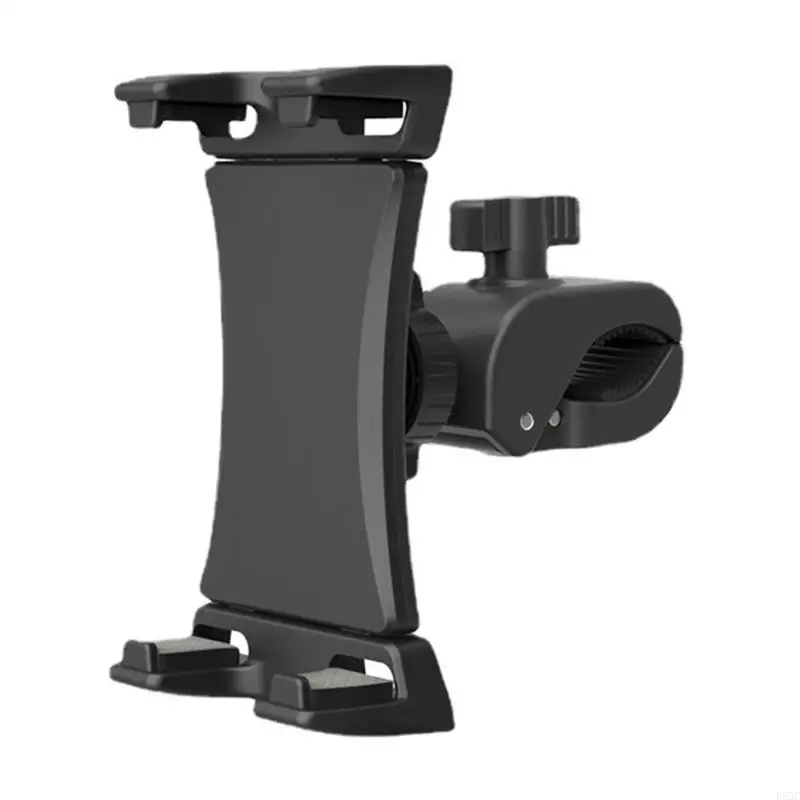

R53C Spinning Bike Tablet Mount Holder, Indoor Stationary Exercise Bikes Tablet Clamp, Gym Treadmill Elliptical Tablet Stand