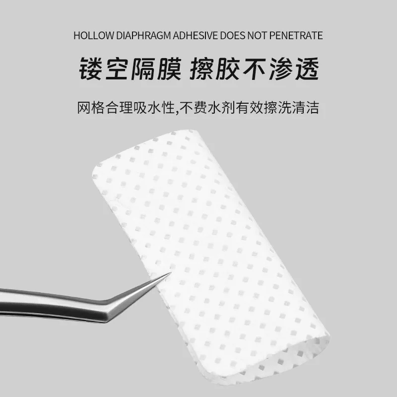 خالية من الوبر مزيل طلاء الأظافر القطن مناديل UV جل نصائح مزيل منصات جلدة تطعيم تنظيف الغراء الفم مسح ماكياج أداة #5