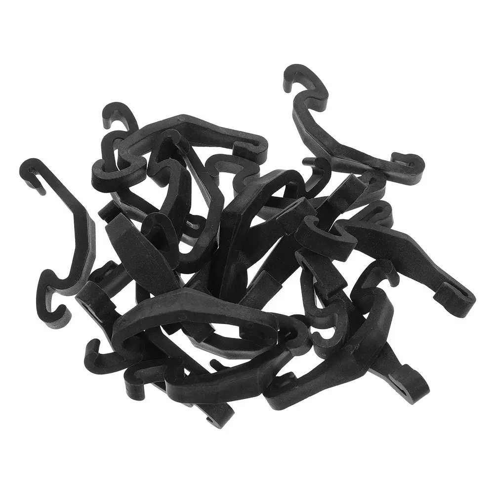 

24pcs Pet Cage Accessories Cage Edge Clips For Small Animals Durable Rabbit Hamster Puppy Dog Crate Locking Latch Clip Fastener