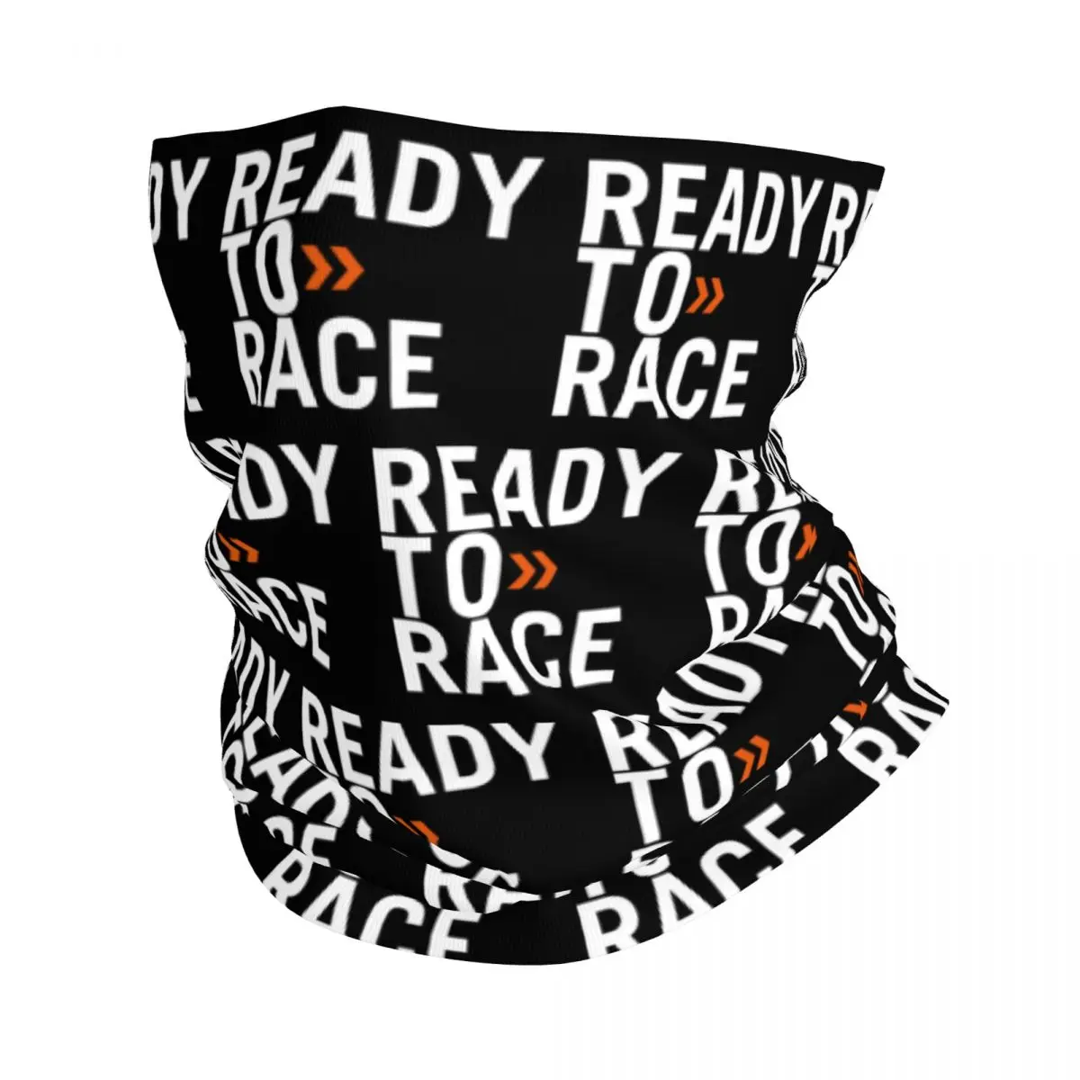 Custom Ready To Race Winter Headband Neck Warmer Hiking Running Tube Scarf Racing Sport Motorcycle Rider Face Bandana Gaiter