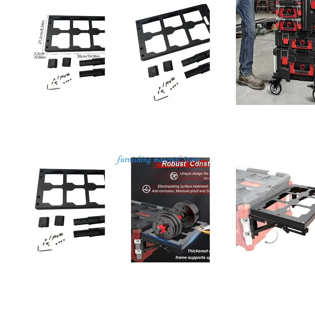 y5gd سميكة الصلب مرفق Workbench للطي لأدوات تنظيم أسطح إصلاح مستقرة التصميم القابل للطي يوفر المساحة