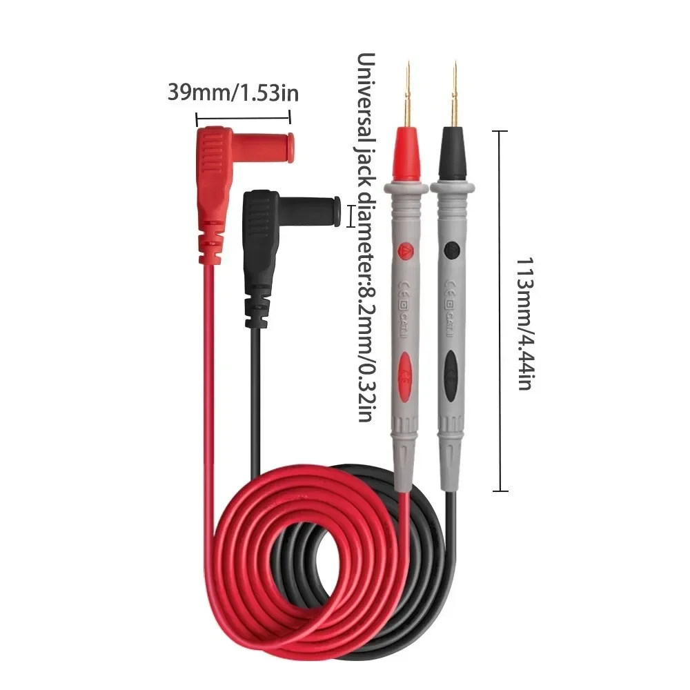 PT1005 1000V 10A Probe Test Leads Pin For Digital Multimeter Needle Tip Multi Meter Tester Lead Probe Wire Pen Cable