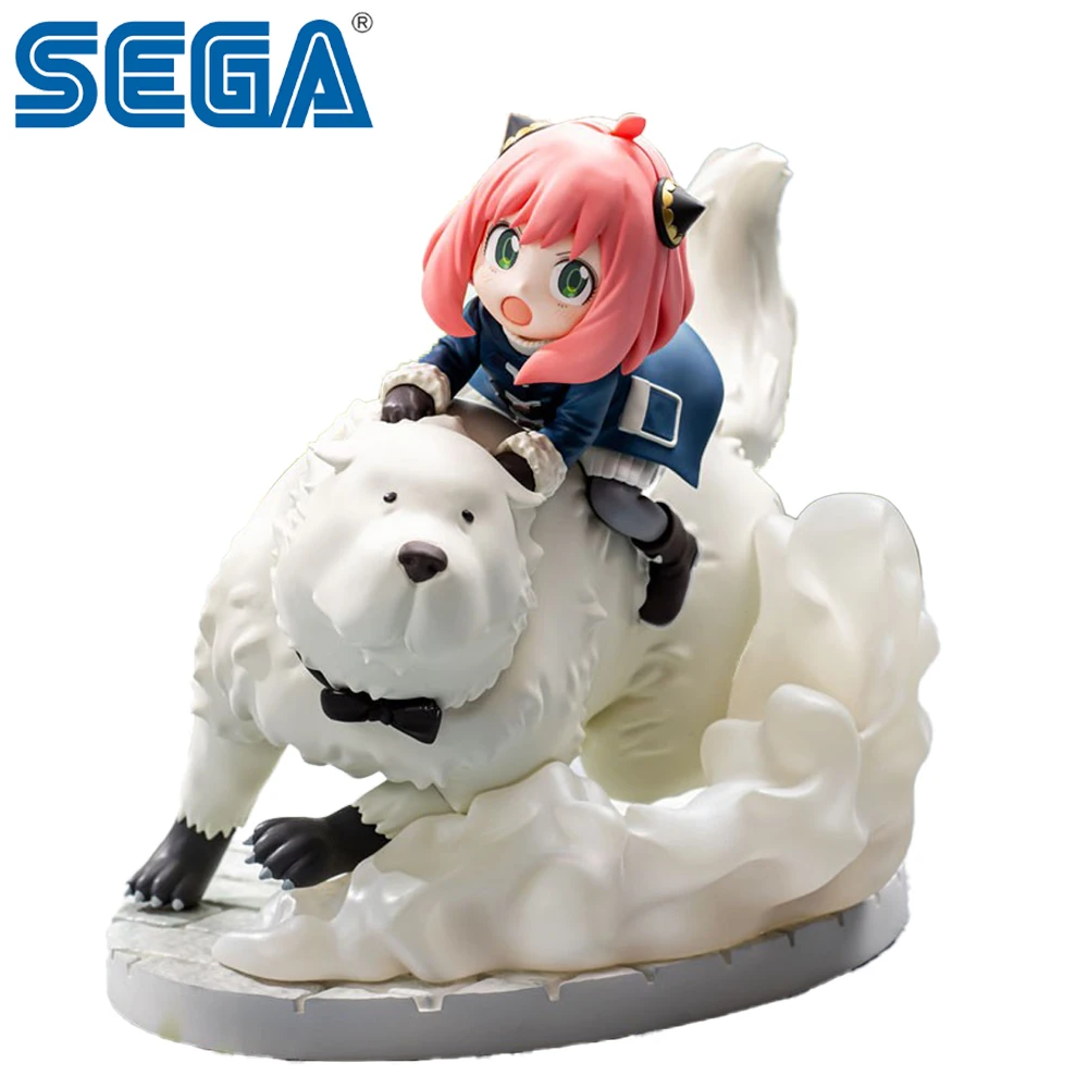 Pre Sale Original Sega Luminasta Spy x Family Anya Forger Bond Forger Mission Extend Kawaii Anime Loli Daughter Figures Model