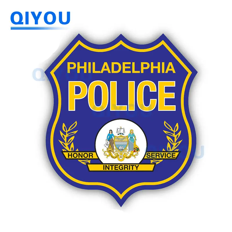 

Philadelphia Police Car Stickers Are Suitable for Die-cut PVC Decal Used In Car Bodies Car Windshields and Pull Rod Boxes