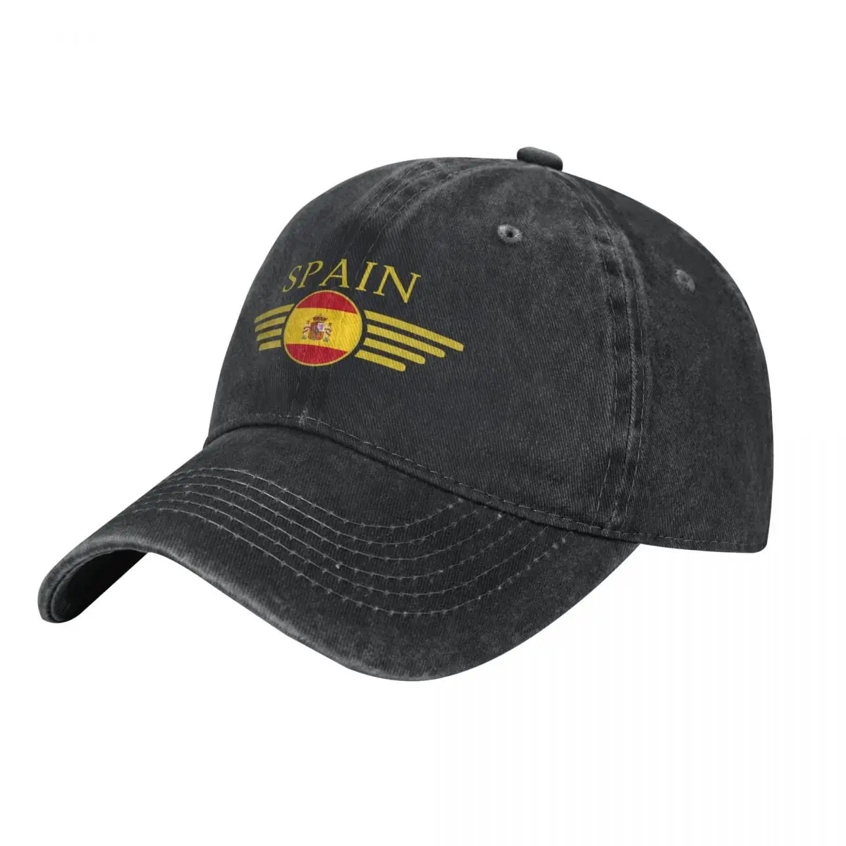 Spain style design t-shirt Baseball Cap hats for men Hip Hop Rugby Women Hats Men's