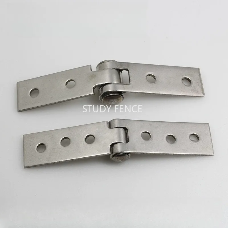 4PCS Stainless Steel Folding Window Hinge Frameless Balcony Glass Door Hinge Heavy Duty Window Connector Hardware Accessories