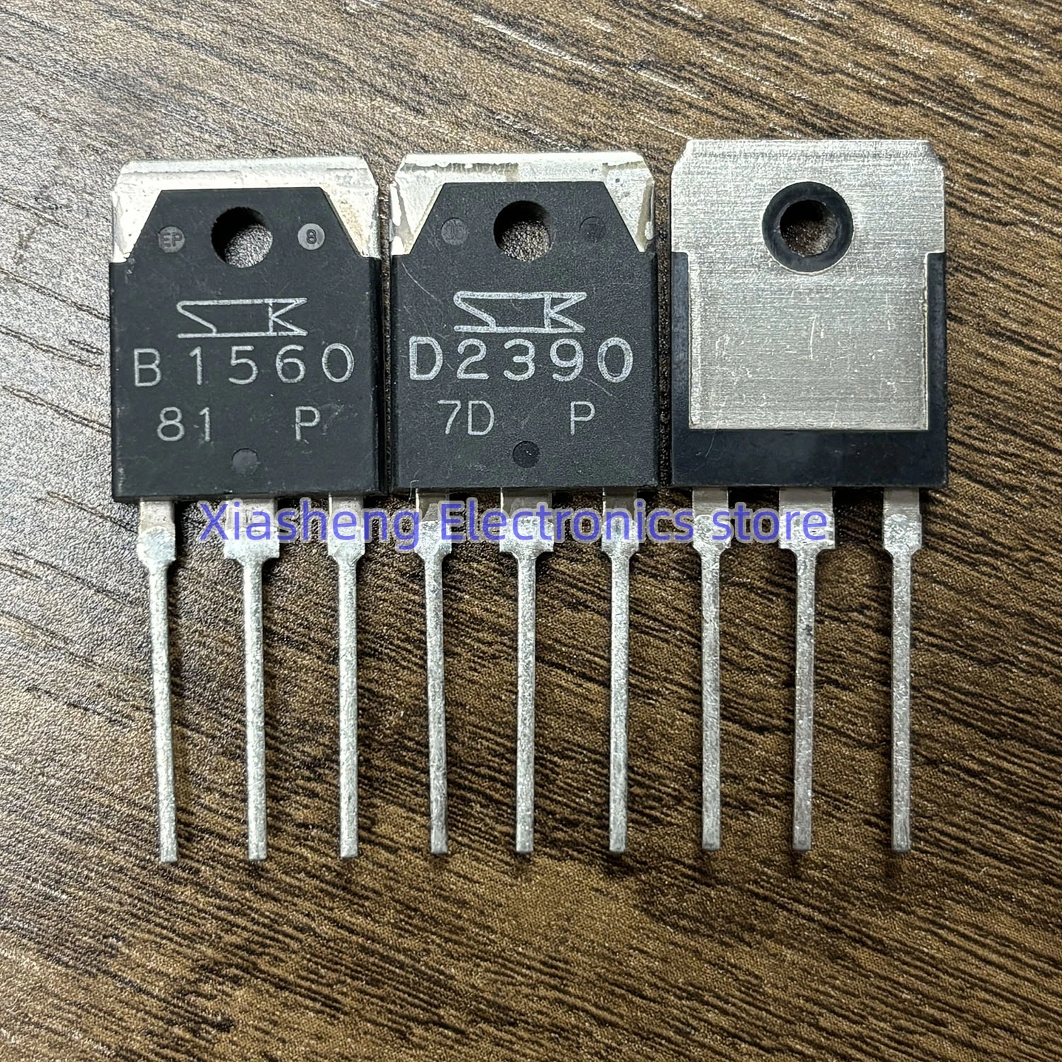 

New Original 2Pairs 2SB1560 B1560 + 2SD2390 D2390 TO-3P Transistor In Stock