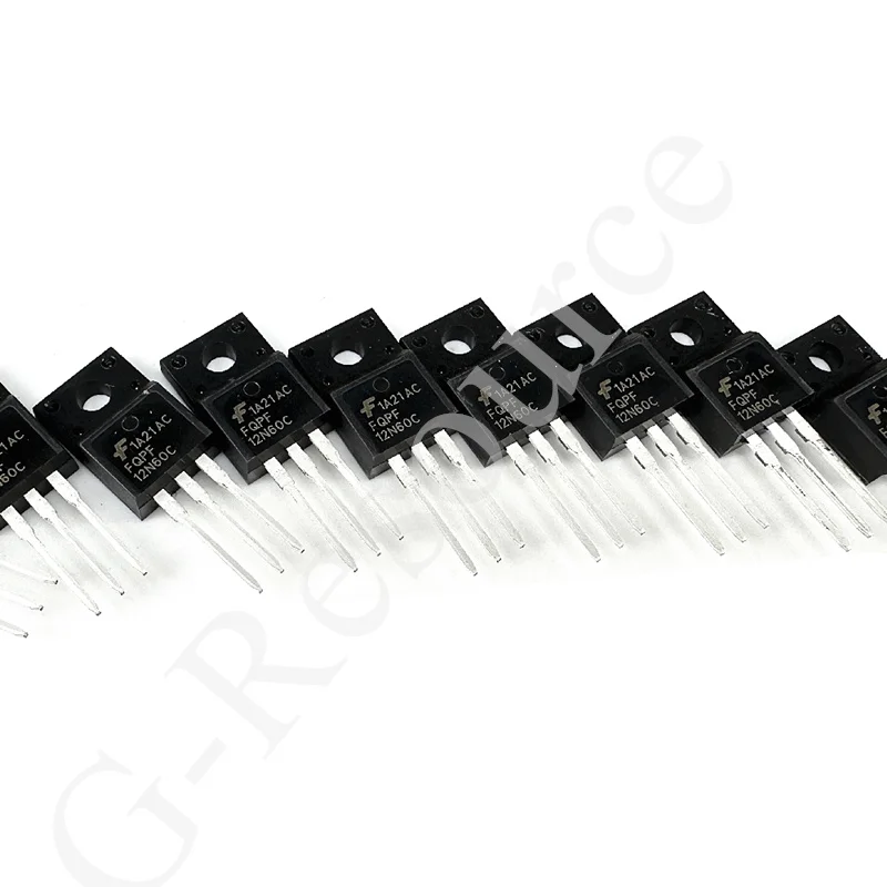 (10pcs) FQPF12N60 12N60 FQPF12N60C MOS-FET N-channel TO-220F