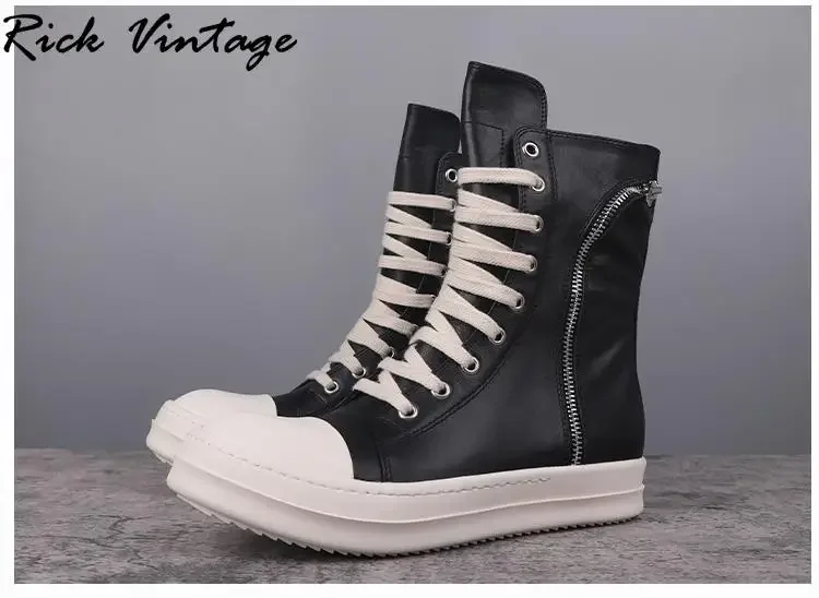 Rick Vintage Original Shoes Sneakers da donna Sneakers da uomo in vera pelle scarpe Streetwear scarpe Casual da uomo stivali di tela Ankel