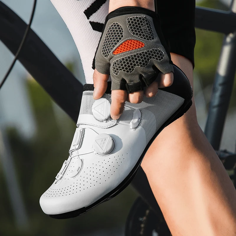 

Профессиональная велосипедная обувь, летняя обувь унисекс для горного велосипеда с замком, дышащая нескользящая обувь на жесткой подошве для отдыха и верховой езды