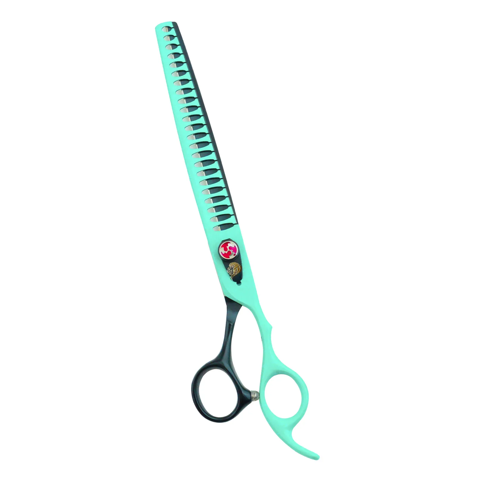 

Univinlions 8" Groomer Shark Thinning Scissor Dog Cat Grooming Shear Pet Clippers for Dogs Hair Cutting Trimmer Animal Supply