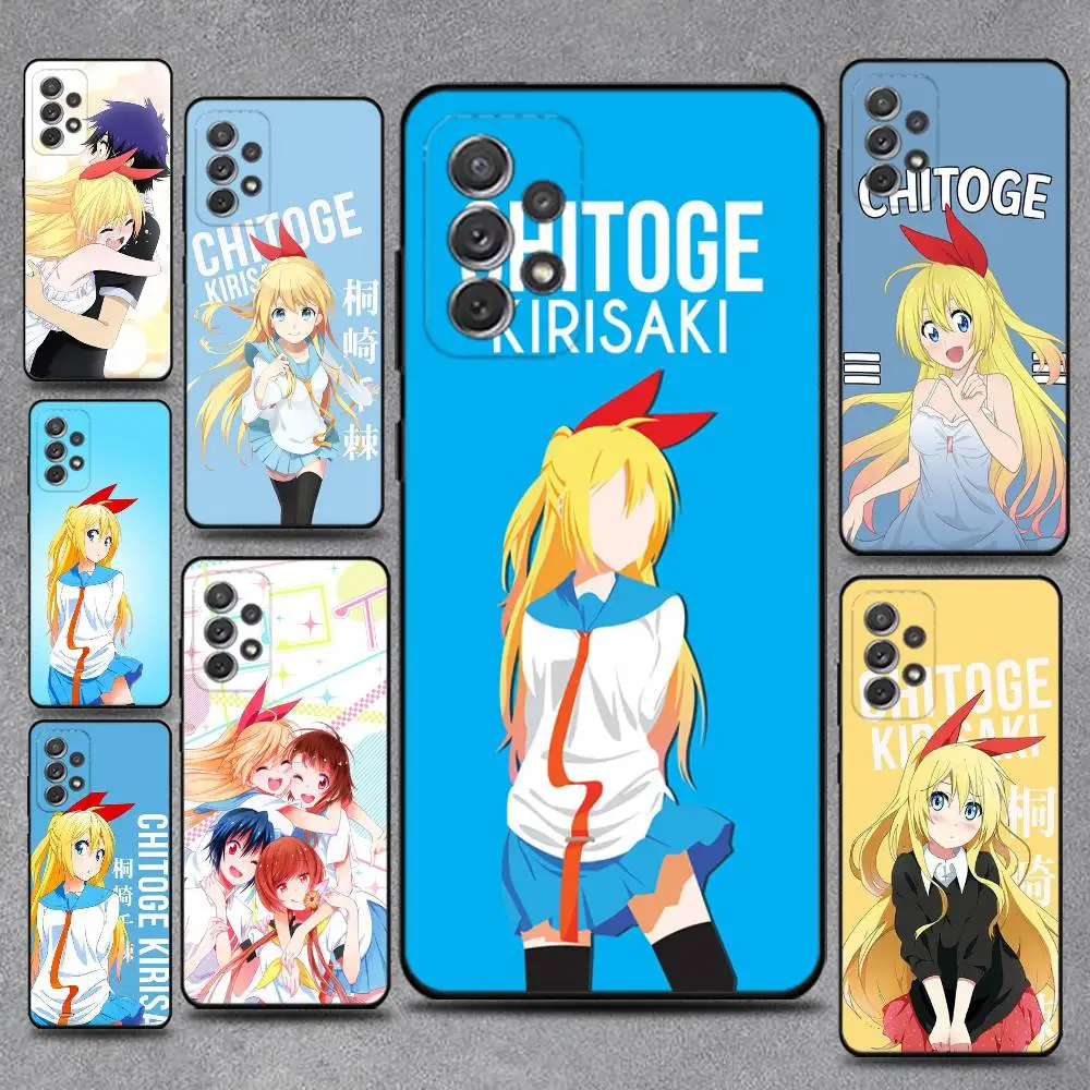 

Chitoge Kirisaki Phone Case For Samsung S25,S24,S21,S22,S23,S30,Ultra,S20,Plus,Fe,Lite,Note,10,9,5G Black Cover