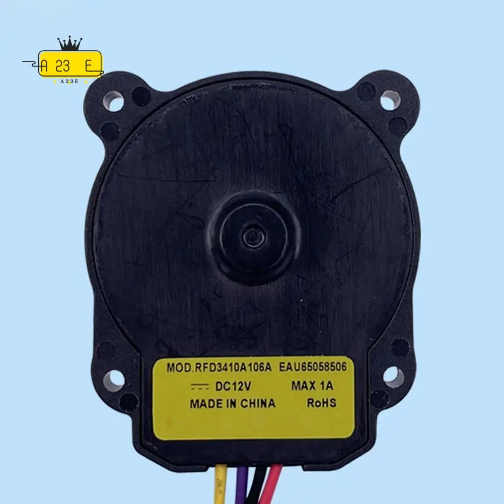

A23E-EAU65058506 Condenser Fan Motor Assembly For Refrigerator Evaporator Fan Motor Replace MOD.RFD3410A106A DC12V 1A
