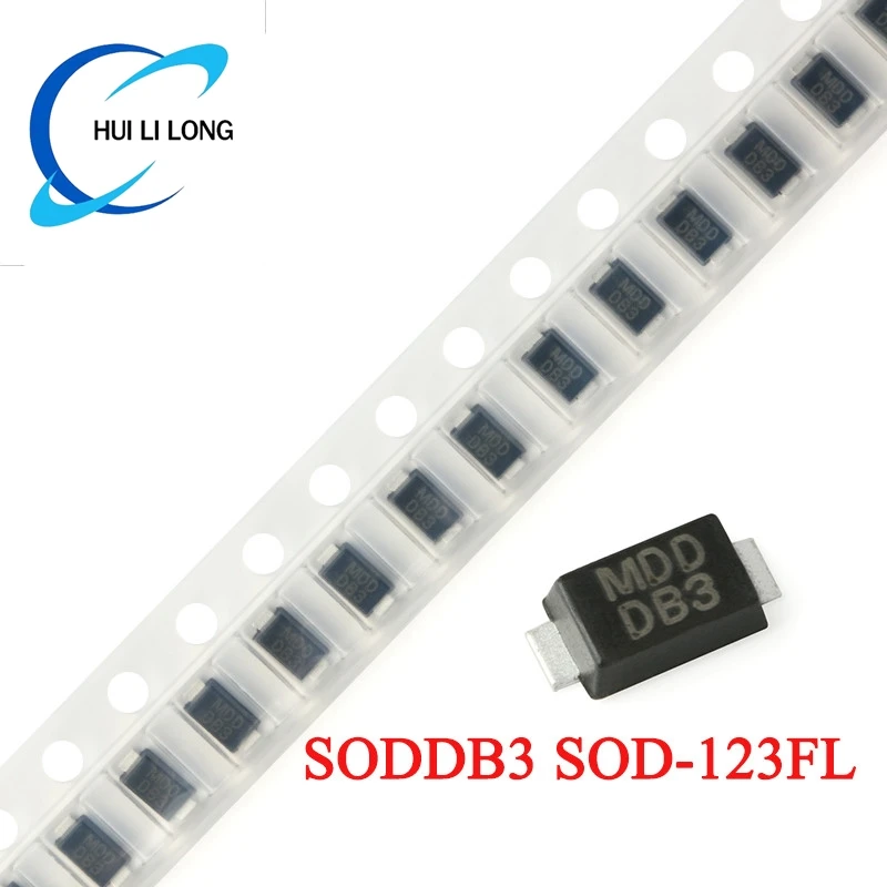 100 teile/los SODDB3 SOD-123F DB3 32 V SMD Bidirektionale Diac Trigger Dioden SMD IC