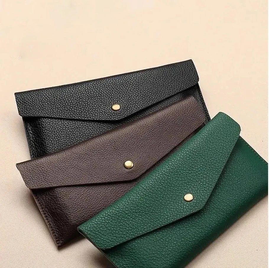 2025 Holding Long Wallet Woman Slim Envelope Business Wallet Lightweight Minimalist Wallet Coin Holder Wallet Leisure Daily Life