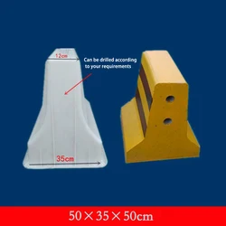 Cement Isolation Pier, Plastic Mold, Highway Protective Railing, Traffic Anti-collision Pier, Concrete Prefabricated Block