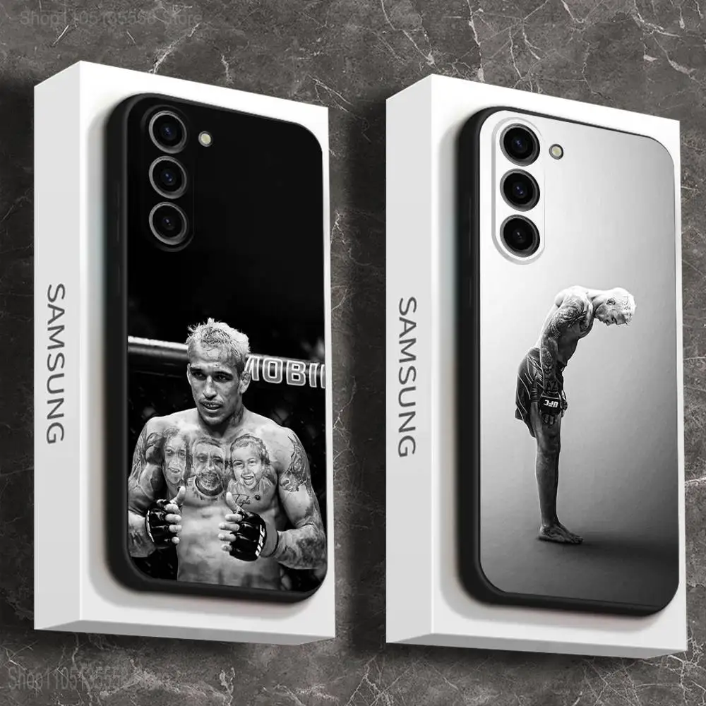 

C-Charles Boxer O-Oliveira Phone Case For Samsung Galaxy A 91,80,73,72,71,53,52,51,22,5G Shockproof Soft Black Cover