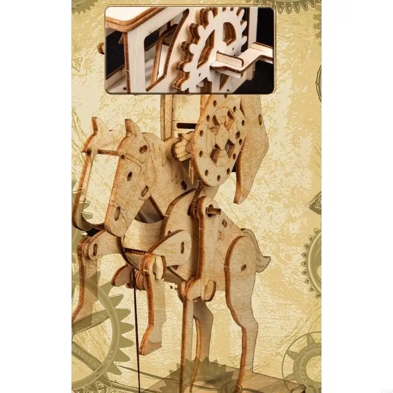 

F62D Kids Study Building Portable Action Figures Supplies Model Craft