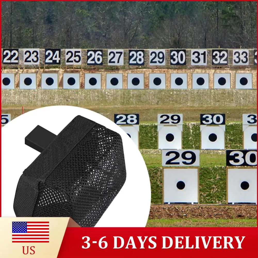 

Сетка для сбора патронов на открытом воздухе, быстросъемная сумка для патронов с отсоединяемым латунным уловителем гильз Picatinny для аксессуаров к винтовкам