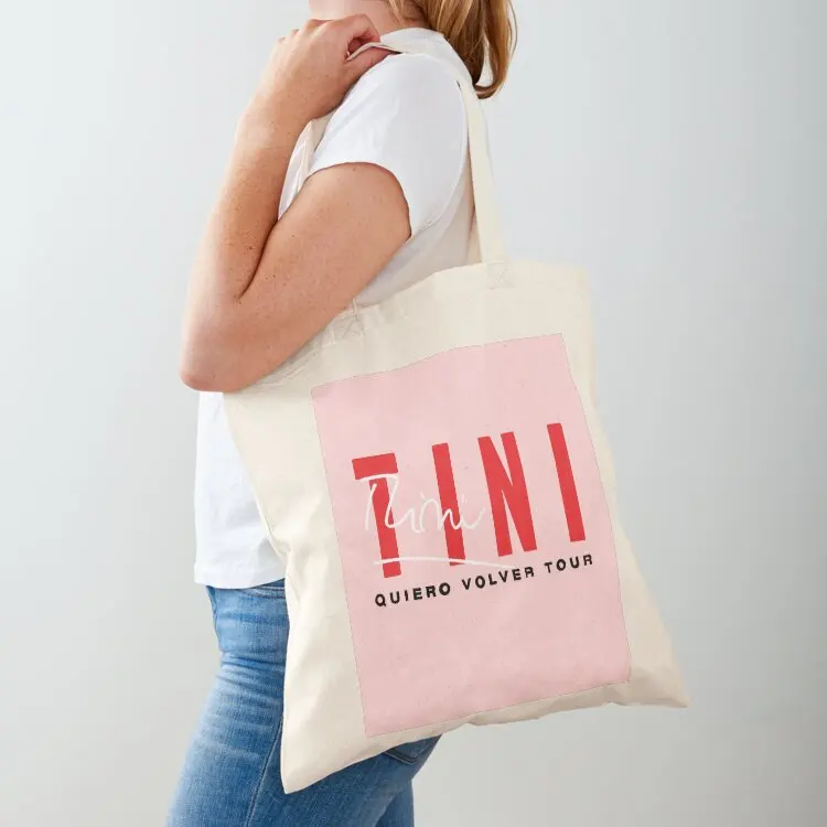 

TINI - Quiero Volver Tour - AUTOGRAPH LOGO Tote Bag Woman shopper bag women bag shopping shopper woman