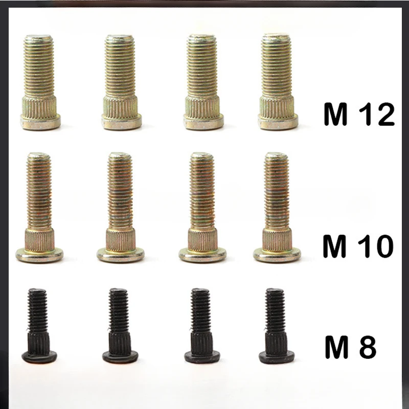 

Spline Screw M8-M10-M12 Wheel Hub Stud for ATV UTV Buggy Kart Quad Bike Accessories 4 Pcs/lot