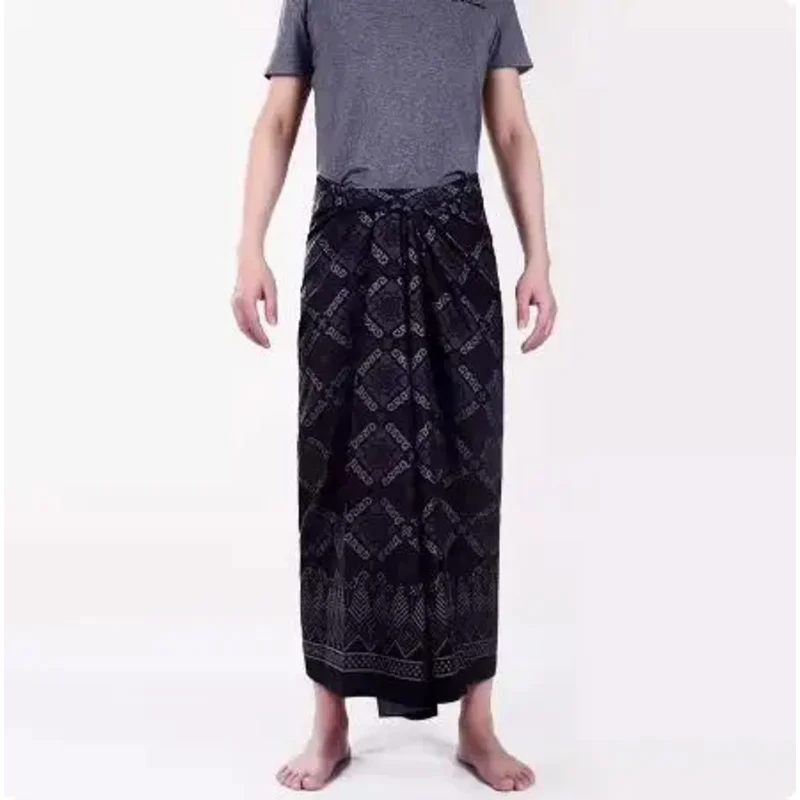 Southeast Asia Malaysia Myanmar Men Longji Skirt Sarong