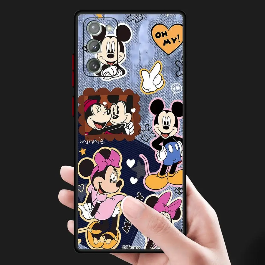 Bonita funda de teléfono Mickey para Samsung Galaxy A11 A12 A53 A71 A72 A73 4G A13 A14 A16 A21 A22 A23 A24 A31 A32 A33 A42 A51 A52 5G