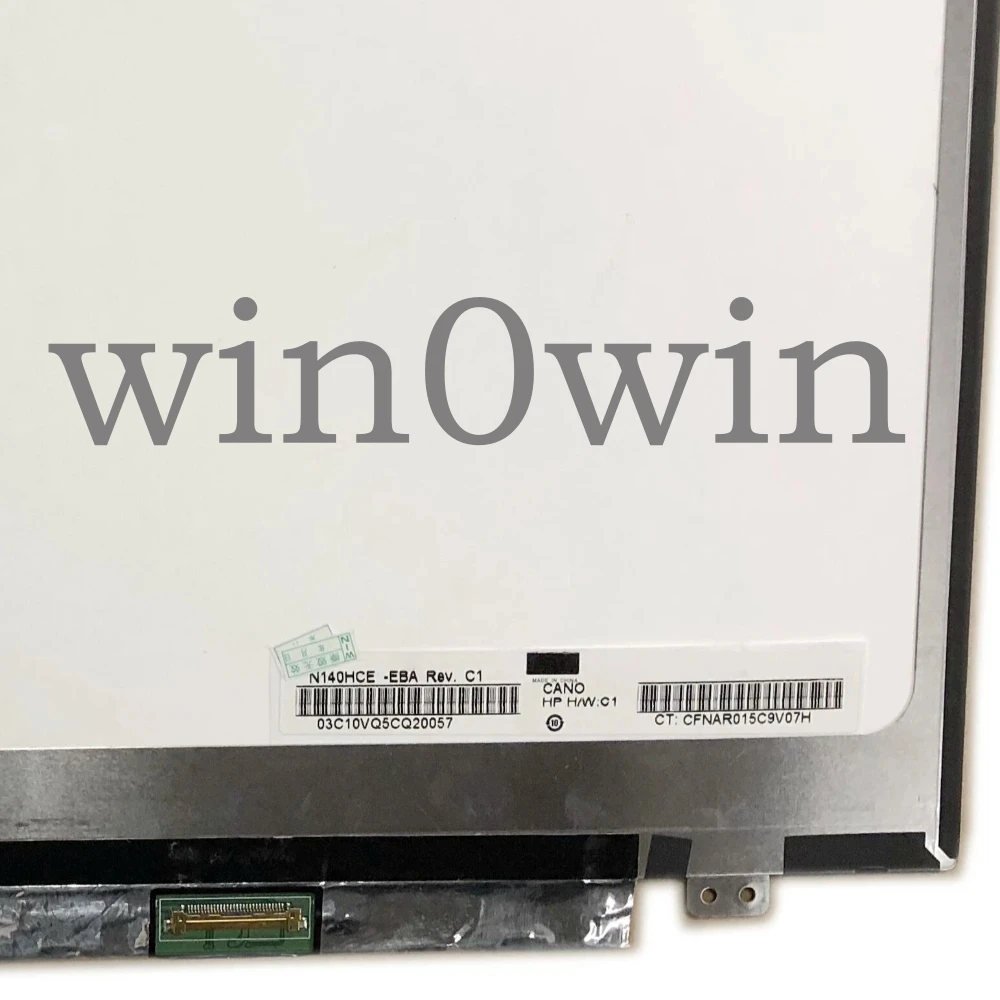 N140HCE-EBA Rev.C1 1920×1080 220nits WLED eDP 30pins CMN14B6 Laptop LCD screen