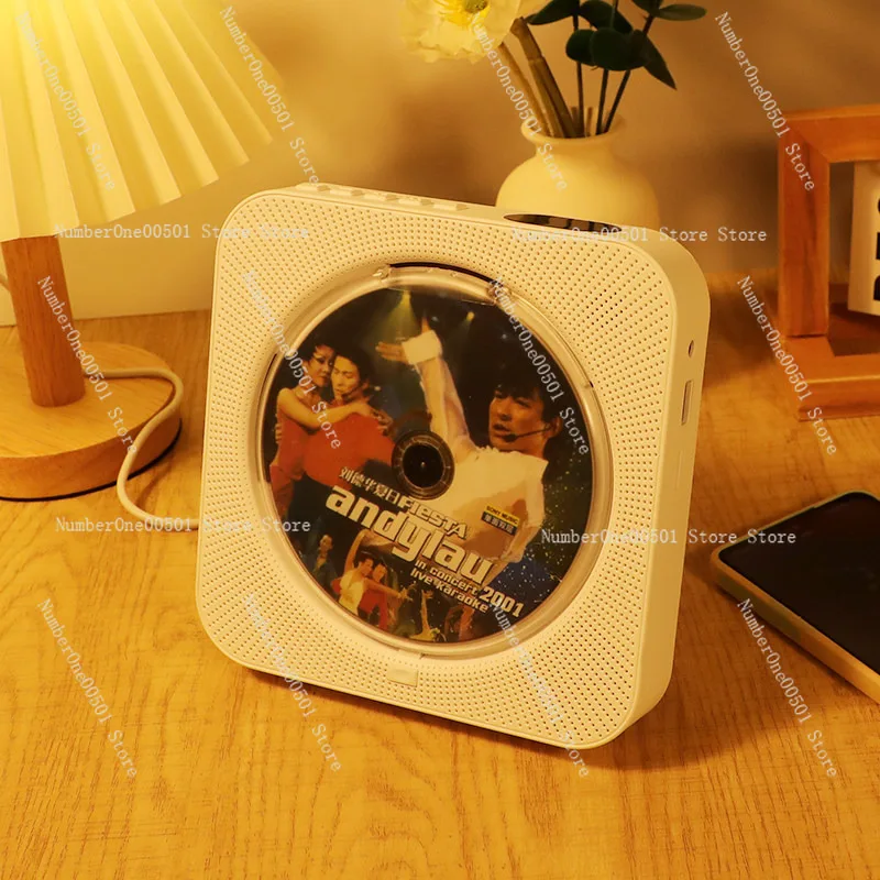 

Retro Bluetooth CD Player Portable with Speakers Vintage Style Gift for Music Lovers