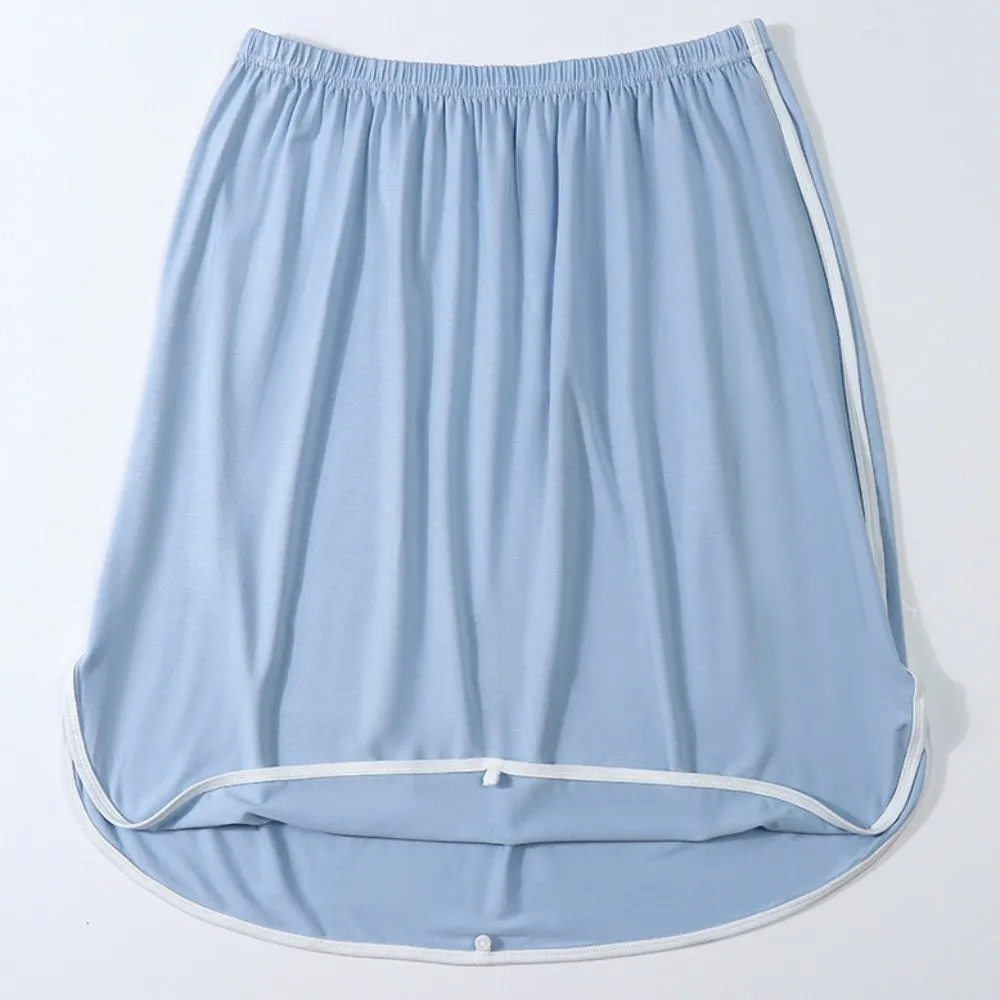 Crotch Less Men's Sleeping Skirt No Underwear Insensitive Half Body Apron Bottomless Underpants Sleep Artifact Cool