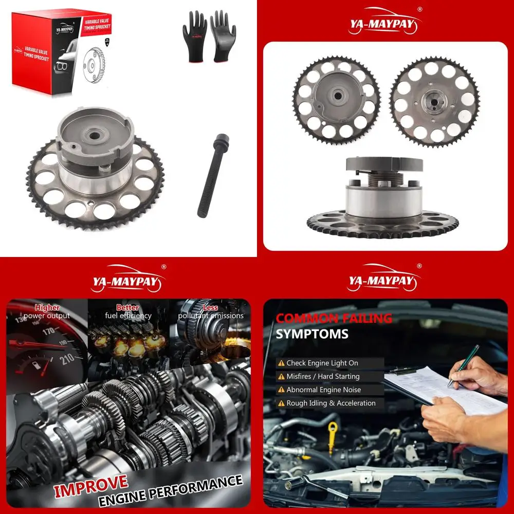 

Регулирующий клапан синхронизации двигателя VVT, звездочка, распределительный вал, совместимый с Chevrolet Colorado, для GMC Canyon, Isuzu Isuzu i-280,