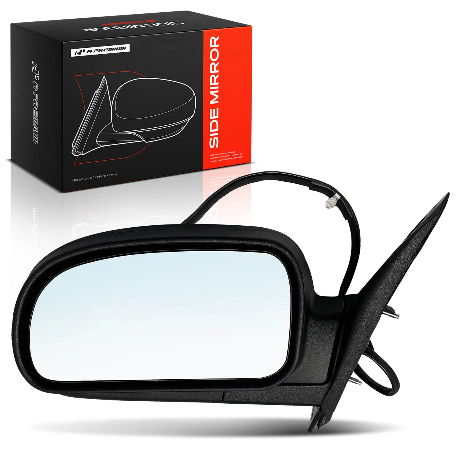 A-Premium Driver Side Power Door Mirror for GMC Envoy 2002-2009 Envoy XL 2002-2006 Envoy XUV 2004-2005 Buick Rainier 2004-2007
