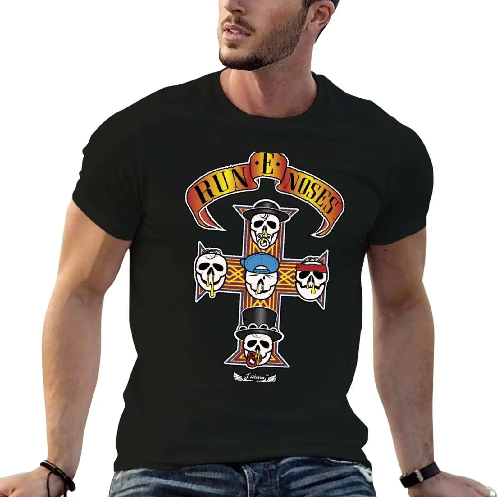 

Run E Noses T-Shirt anime t shirts oversize man t shirt summer T-Shirt